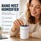 ✨50% OFF!! 🩵Mini USB Air Humidifier with Colorful Light for Bedroom and Car