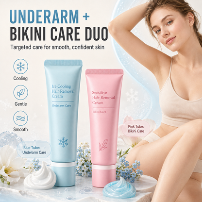⏳LAST DAY-50% OFF🥳Hair Removal Cream – Enriched with Rose & Lavender Oil, Niacinamide Brightening – Inhibits Regrowth, Longer-Lasting Smoothness! 💖💨