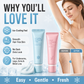 ⏳LAST DAY-50% OFF🥳Hair Removal Cream – Enriched with Rose & Lavender Oil, Niacinamide Brightening – Inhibits Regrowth, Longer-Lasting Smoothness! 💖💨