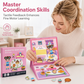 🎀50% OFF📒Kids Magnetic Quiet Book🧩Folding Puzzle Scene Early Educational Toy for Boys Girls👦