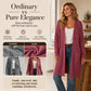 🍂Hot Sale-50% OFF💙The Everyday Ribbed Cardigan🧶Lightweight, Flattering & Made for British Autumn