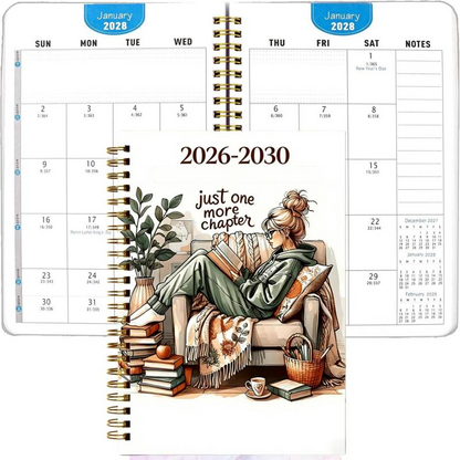 📅LAST DAY-50% OFF!! 📚2026–2030 5-Year Planner | Long-Term Monthly Organizer & Goal Planning Log Book for Work, School & Everyday Life