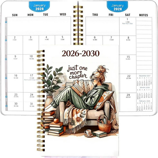 📅LAST DAY-50% OFF!! 📚2026–2030 5-Year Planner | Long-Term Monthly Organizer & Goal Planning Log Book for Work, School & Everyday Life