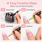 💕LAST DAY-50% OFF🌈24 Colors Dual Ended Nail Art Pens Set