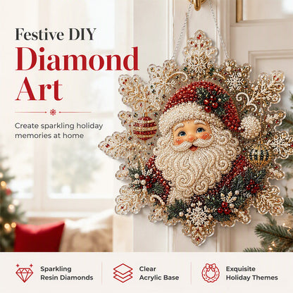 🥰Hot Sale-60% OFF🎅Christmas Diamond Art Hanging Kit