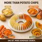 ✨50% OFF🥔DIY Microwave Potato Chip Maker with Slicer Bowl Set