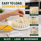 ✨50% OFF🥔DIY Microwave Potato Chip Maker with Slicer Bowl Set