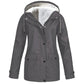 🏆Last Day-50% OFF❤️‍🔥Women's Plush-Lined Windproof Hooded Jacket