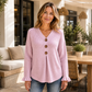 😍Women's V Neck Knit Sweater