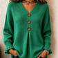 😍Women's V Neck Knit Sweater