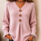 😍Women's V Neck Knit Sweater