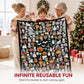 🎅Christmas Sale-50% OFF!🎄🎨Family DIY Coloring Blanket – Ultra-Soft High-Density Fleece, Festive Holiday Patterns & Stress-Relief Creative Fun💫