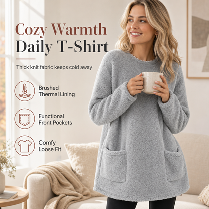 💛50% OFF💛Women's Warm Crew Neck Long Sleeve Top