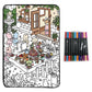 💕Gift Idea-50% OFF💕Family Bonding DIY Drawing Blanket