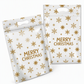 ⏳LAST DAY SALE 50% OFF 🎅🔥50 Pack Christmas Candy Bags Cartoon Stand Up Zipper Pouches for Snowflake Crisp Cookie and Baking Food Packaging