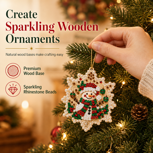 🎄Christmas Sale-50% OFF💎Christmas DIY Painting Hanging Ornaments Set🥳