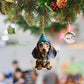 🎄7 pieces🐶 Dog Christmas tree ornament✨Hanging dog ornaments