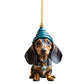 🎄7 pieces🐶 Dog Christmas tree ornament✨Hanging dog ornaments