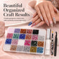 🎁Halloween Hot Sale 50% OFF🎃24‑Grid Nail Art Rhinestone Set, Mixed Color Flat‑Back Crystals Gems for DIY Manicure & Nail Decorations