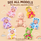 🧸Gift Idea-50% OFF🤩Mini Baby Dolls in Animal Outfits: 6 Styles, Sleeping Design, Portable, Gift-Ready
