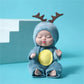 🧸Gift Idea-50% OFF🤩Mini Baby Dolls in Animal Outfits: 6 Styles, Sleeping Design, Portable, Gift-Ready