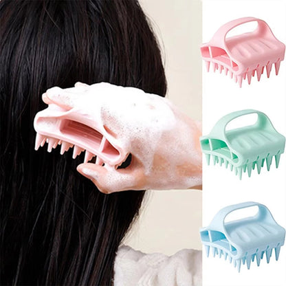 💆 Silicone Scalp Massage Brush