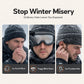 💖Black Friday Mega Deal – 50% off!💖 Windproof Winter Thermal Trapper Hat with Integrated Face Mask