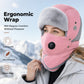 💖Black Friday Mega Deal – 50% off!💖 Windproof Winter Thermal Trapper Hat with Integrated Face Mask