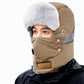 💖Black Friday Mega Deal – 50% off!💖 Windproof Winter Thermal Trapper Hat with Integrated Face Mask