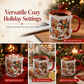 🎁Christmas Sale - 50% OFF☕✨Festive Highland Cow & Snowman Ceramic Mugs – Add a Little Christmas Magic to Every Sip!