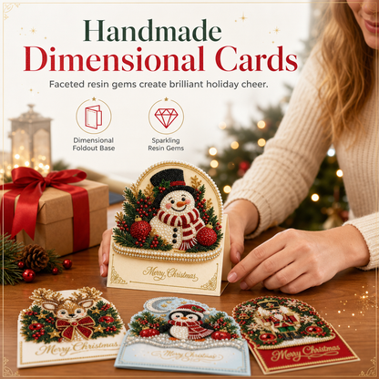 🎄LIMITED-TIME 50% OFF!🎀DIY 3D Christmas Greeting Cards – Festive, Easy, Eye-catching