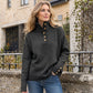 Women's Casual Stand Collar Knit Sweater