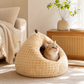 Warm Semi Enclosed Cat Bed Sleeping Bag