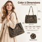 🔥LAST DAY SALE 50% OFF💥Retro Leopard Print Tote Bag for Women