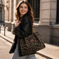 🔥LAST DAY SALE 50% OFF💥Retro Leopard Print Tote Bag for Women