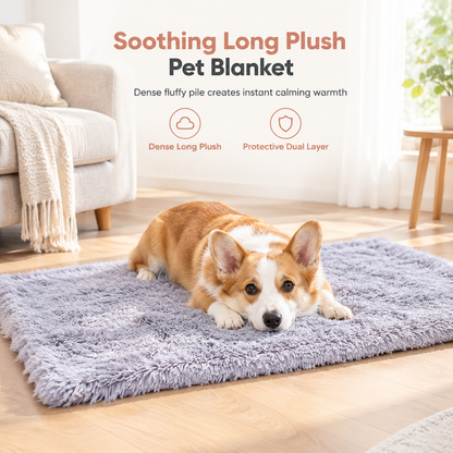 🐾 Double-Layer Plush Pet Blanket