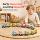 🚂 Montessori Magnetic Wooden Number Train – Fun Early Learning Toy 🔢✨