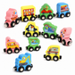 🚂 Montessori Magnetic Wooden Number Train – Fun Early Learning Toy 🔢✨