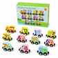 🚂 Montessori Magnetic Wooden Number Train – Fun Early Learning Toy 🔢✨