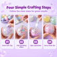 ✨LIMITED TIME 50% OFF!🎁🎨DIY Squeeze Ball Making Kit – Slow Rising, Leak-Proof, Fun Craft