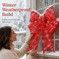 🎄Xmas Sale - 50% OFF❤️ 24-Inch Pre-Lit LED Christmas Bow – Weatherproof Red Outdoor & Indoor Festive Decoration