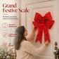🎄Xmas Sale - 50% OFF❤️ 24-Inch Pre-Lit LED Christmas Bow – Weatherproof Red Outdoor & Indoor Festive Decoration