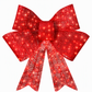 🎄Xmas Sale - 50% OFF❤️ 24-Inch Pre-Lit LED Christmas Bow – Weatherproof Red Outdoor & Indoor Festive Decoration