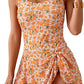 💕Hot Sale 50% OFF💫Women's One Piece Tummy Control Tie Knot Swimsuit